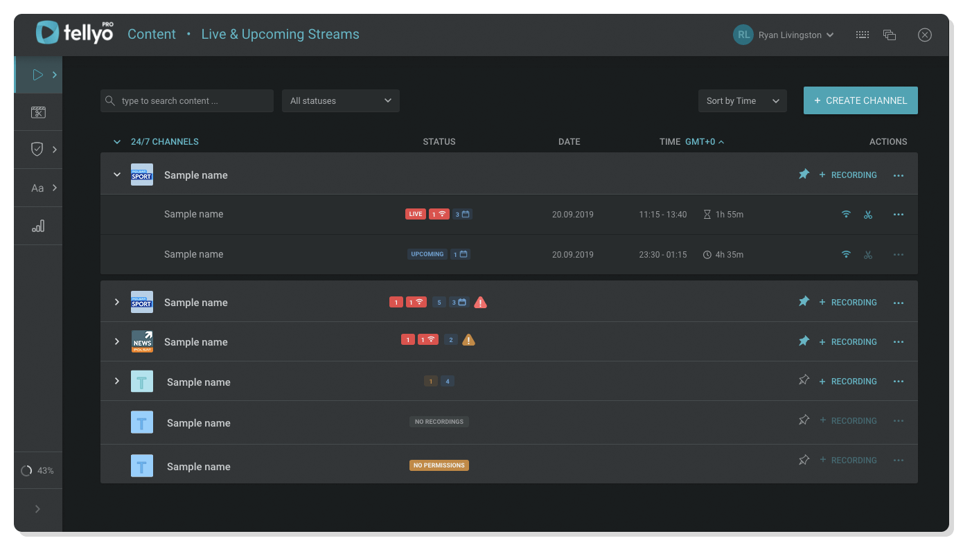 tellyo_pro_live_streams